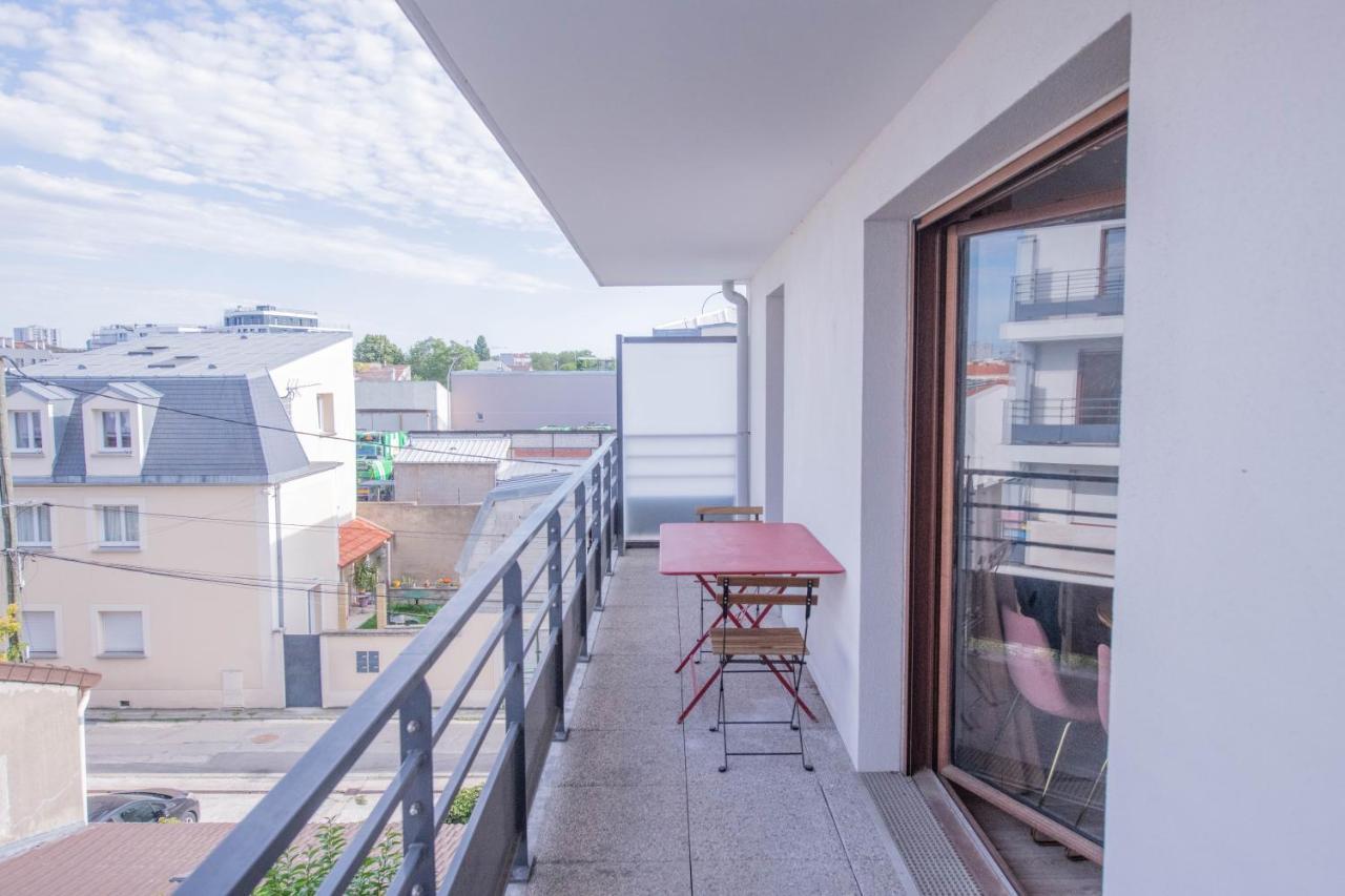 Machouart Le Duplex -Parking Gratuit Equipee Commodites- Aubervilliers Exterior foto